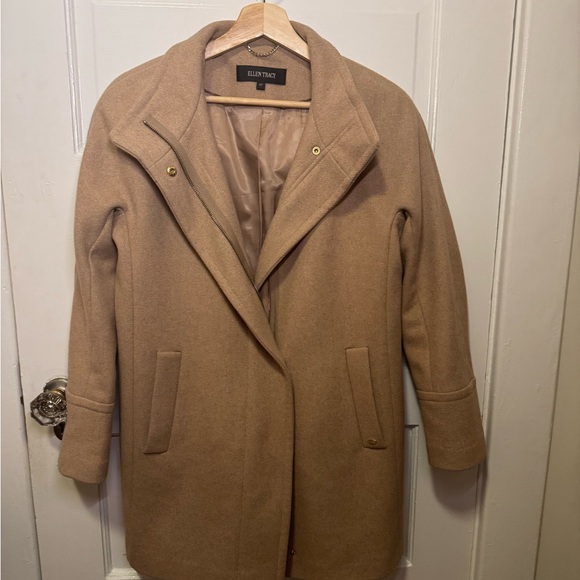 Ellen Tracy Wool Blend Stadium Coat - Picture 2 of 10